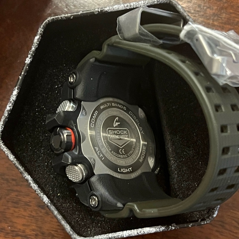 CASIO G-SHOCK MUDMASTER Watch GWG-1000-1A3 Black Khaki - Picture 7 of 17